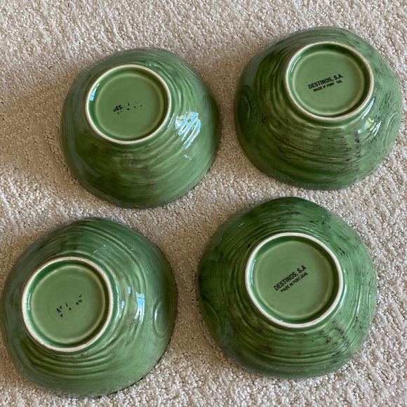 Destinos, S.A. green bowls - Picture 10 of 16